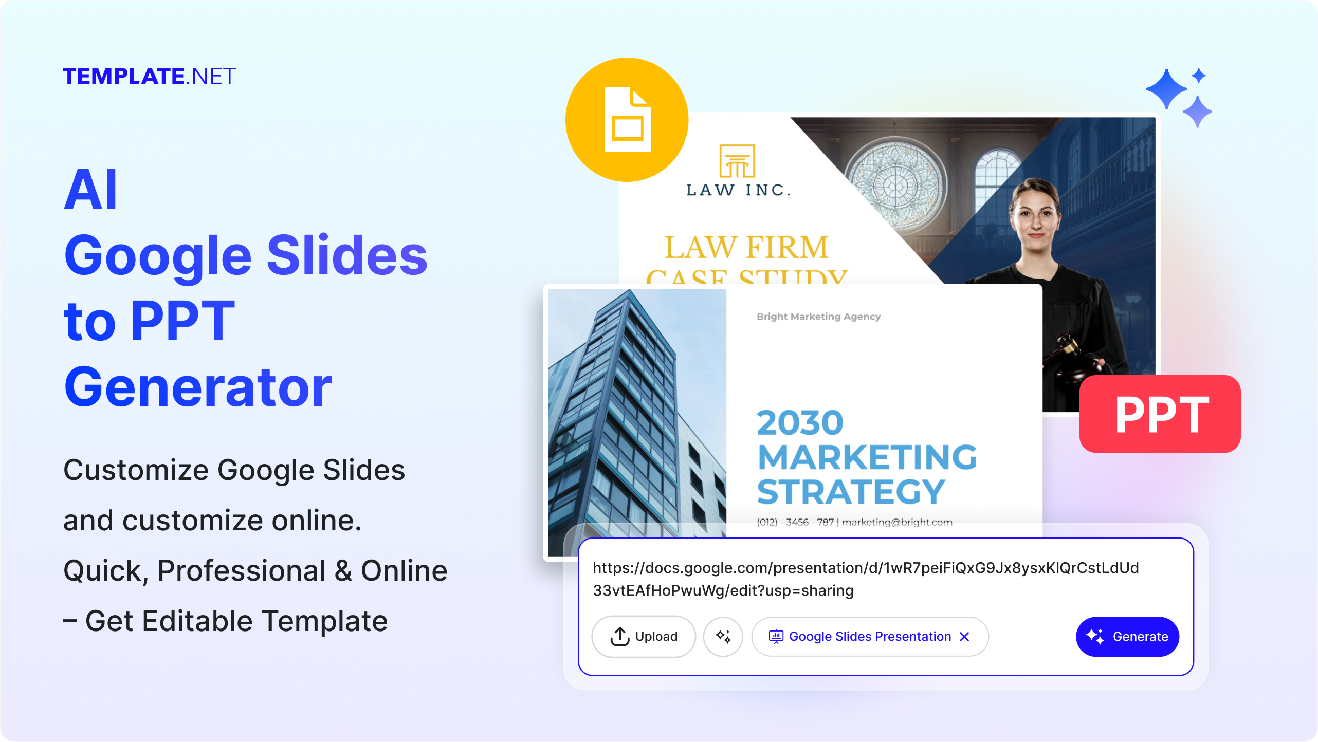 AI Google Slides to PPT Presentation Generator | Convert Google Slides to Editable PowerPoint Online